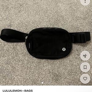 lululemon athletica Black Belt Bag